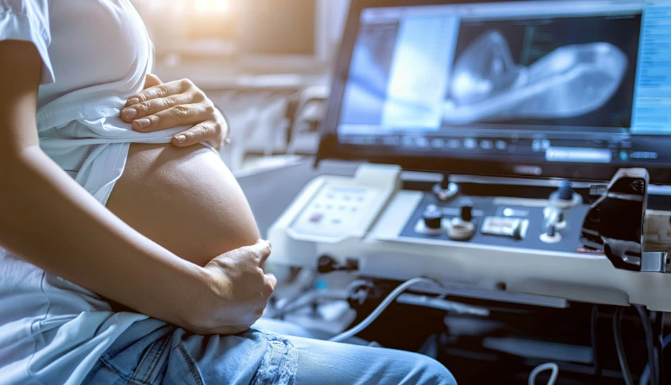 Obstetric and antenatal ultrasound scan during pregnancy